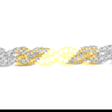 Twist Diamond Eternity Band by Diamonds Direct Designs 3
