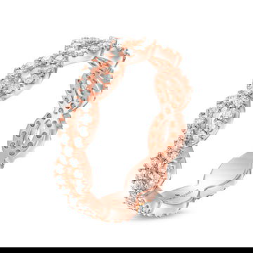 Twist Diamond Eternity Band by Diamonds Direct Designs 7