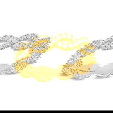 Twist Diamond Eternity Band by Diamonds Direct Designs 8