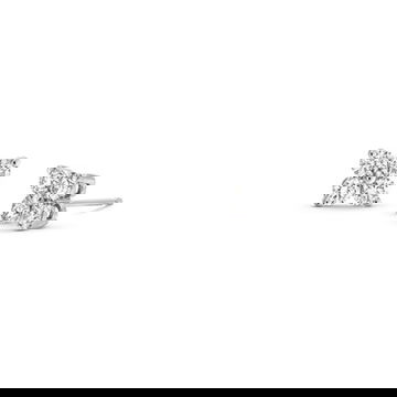 Diamond Quad Stud Earrings