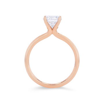 Sylvie Solitaire Hidden Diamond Accent Engagement Setting