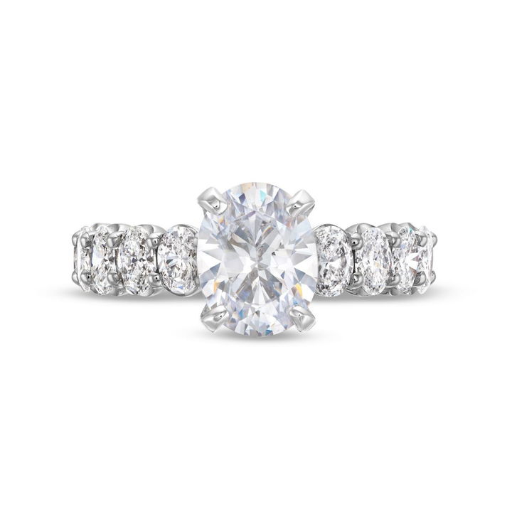 White Gold 18K Michael M. Montage Hidden Halo Engagement Setting