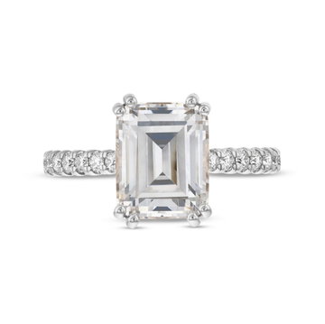 Verragio Couture Double Prong Engagement Setting In Yellow Gold 14K