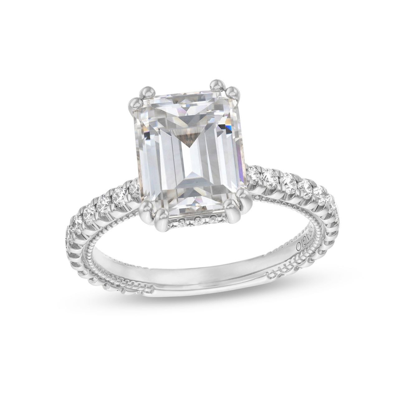 Verragio Couture Double Prong Engagement Setting In White Gold 14K 1