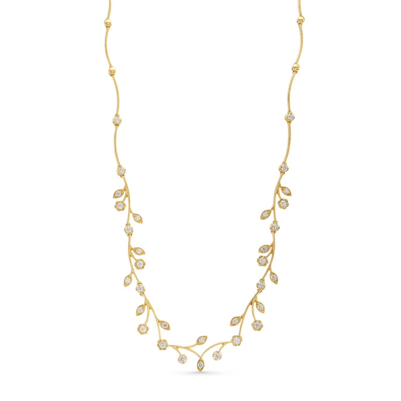 Simon G. Magnificent Garden Diamond Necklace 0