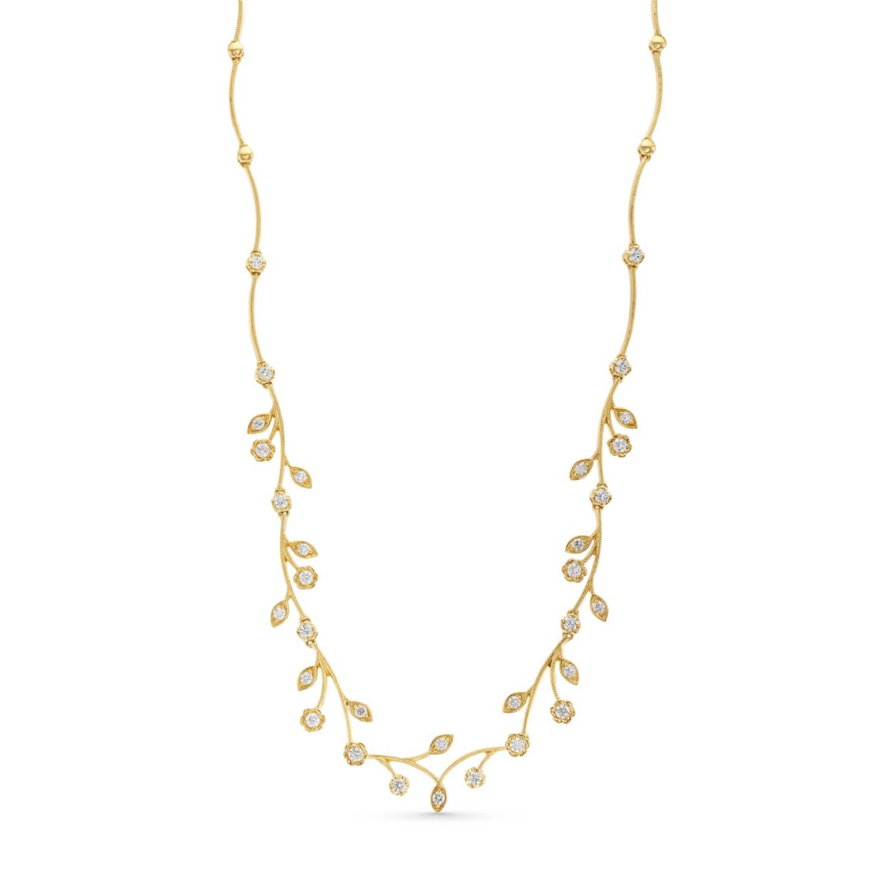 Simon G. Magnificent Garden Diamond Necklace 0