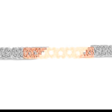 Milgrain Heart Shape Eternity Band 0