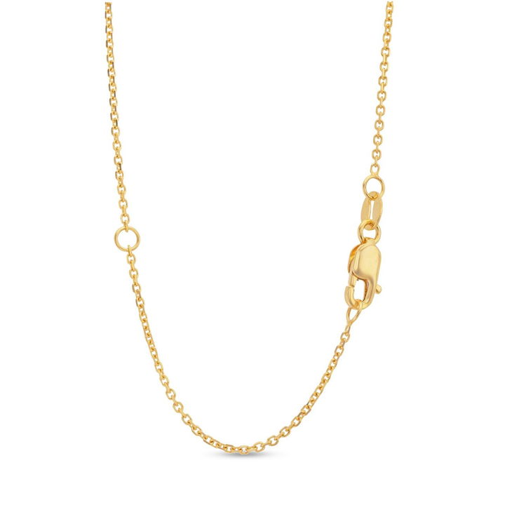 Marquise Shape Diamond Cross Pendant In Yellow Gold 14K