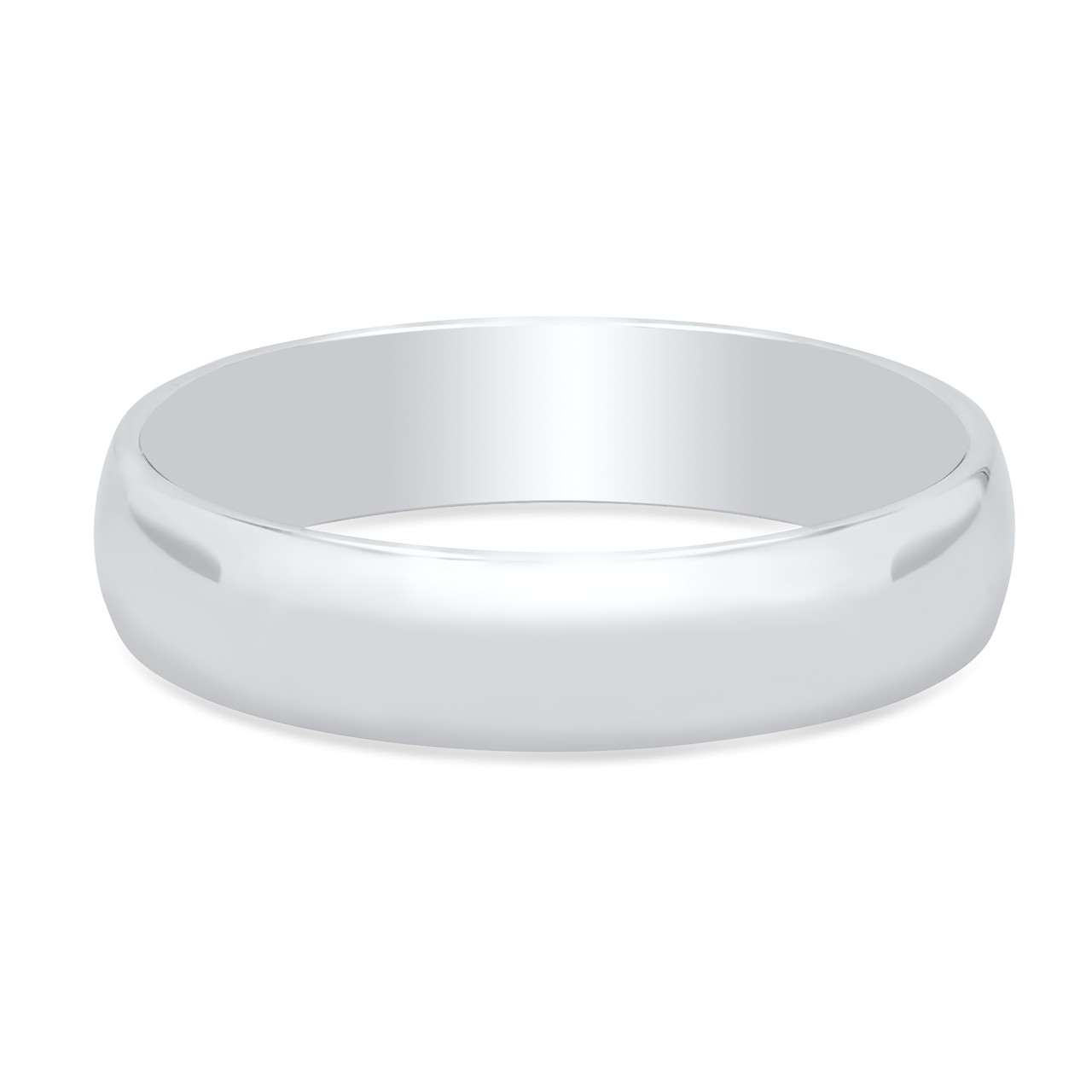 Classic High-Polished Wedding Band
