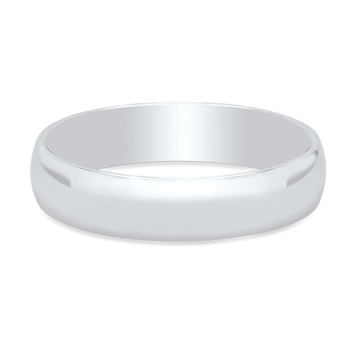 Platinum Classic High-Polished Wedding Band