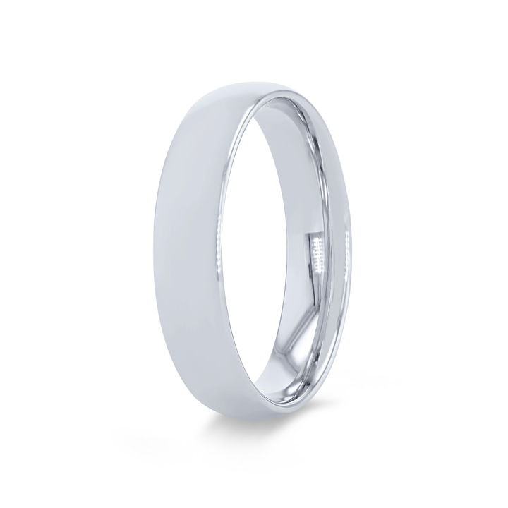 Platinum Classic High-Polished Wedding Band