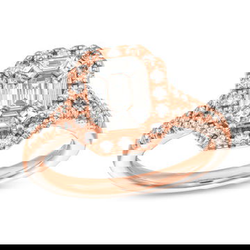 Diamond Mosaic Ring