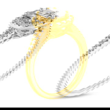 Diamond Mosaic Ring
