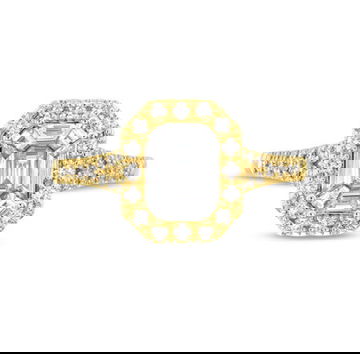 Diamond Mosaic Ring