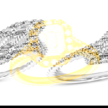 Diamond Mosaic Ring