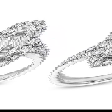 Diamond Mosaic Ring