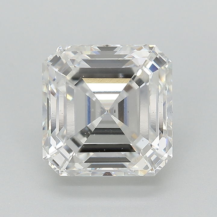 Asscher 5.00 F VS2 - #321594 - Lab Grown