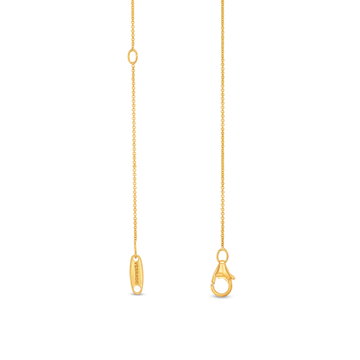 Verragio Petal Diamond and Pearl Cap Pendant In Yellow Gold 18K