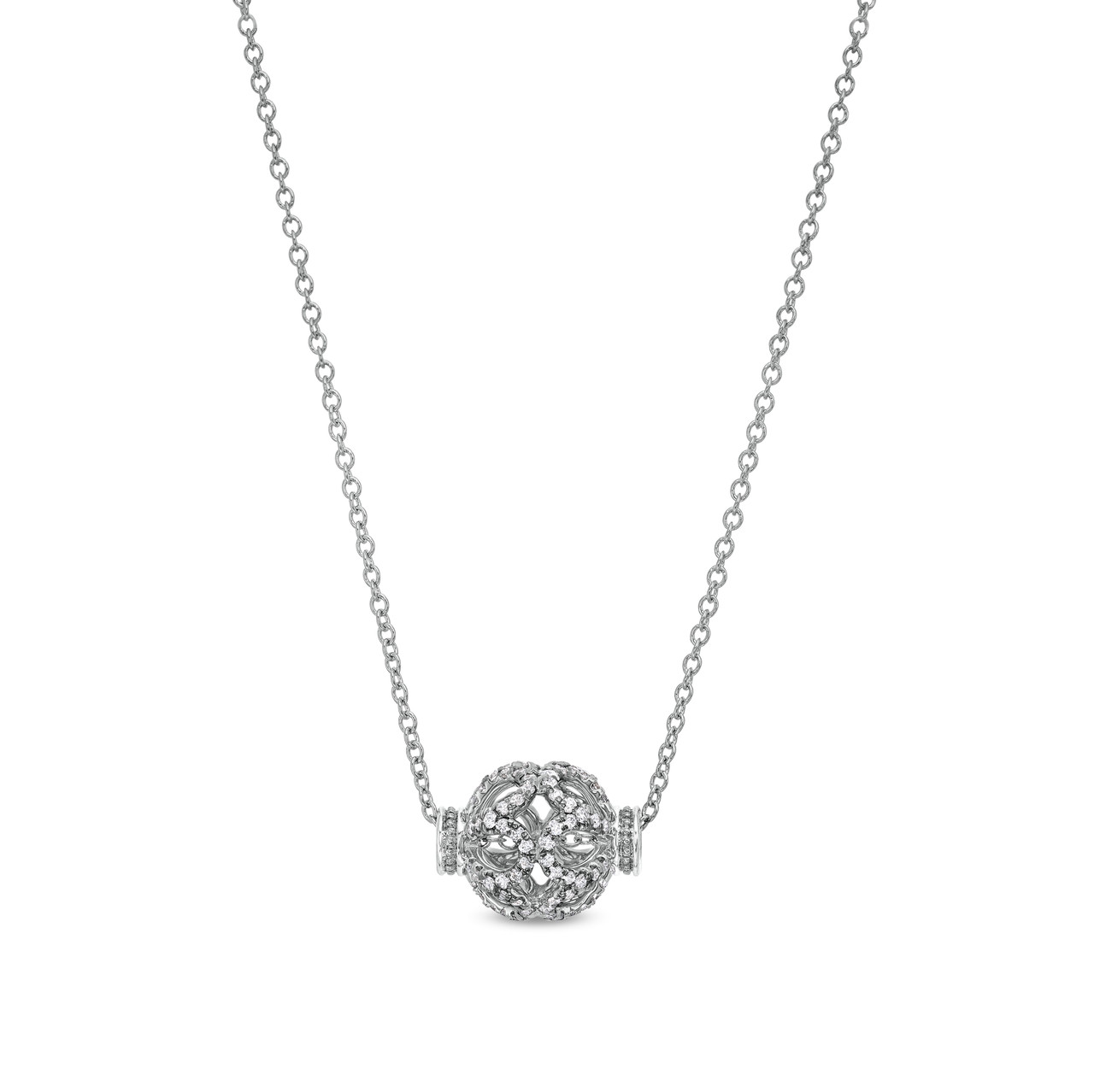 Verragio Diamond Rose Bead Pendant