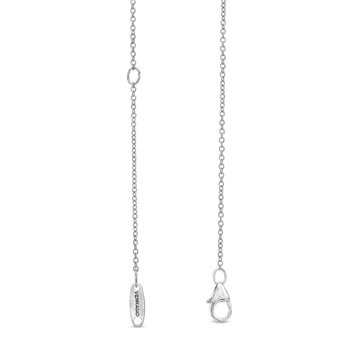 Verragio Diamond Rose Bead Pendant In White Gold 18K