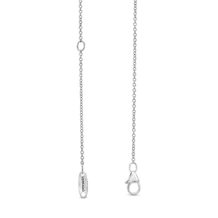 Verragio Diamond Rose Bead Pendant In White Gold 18K