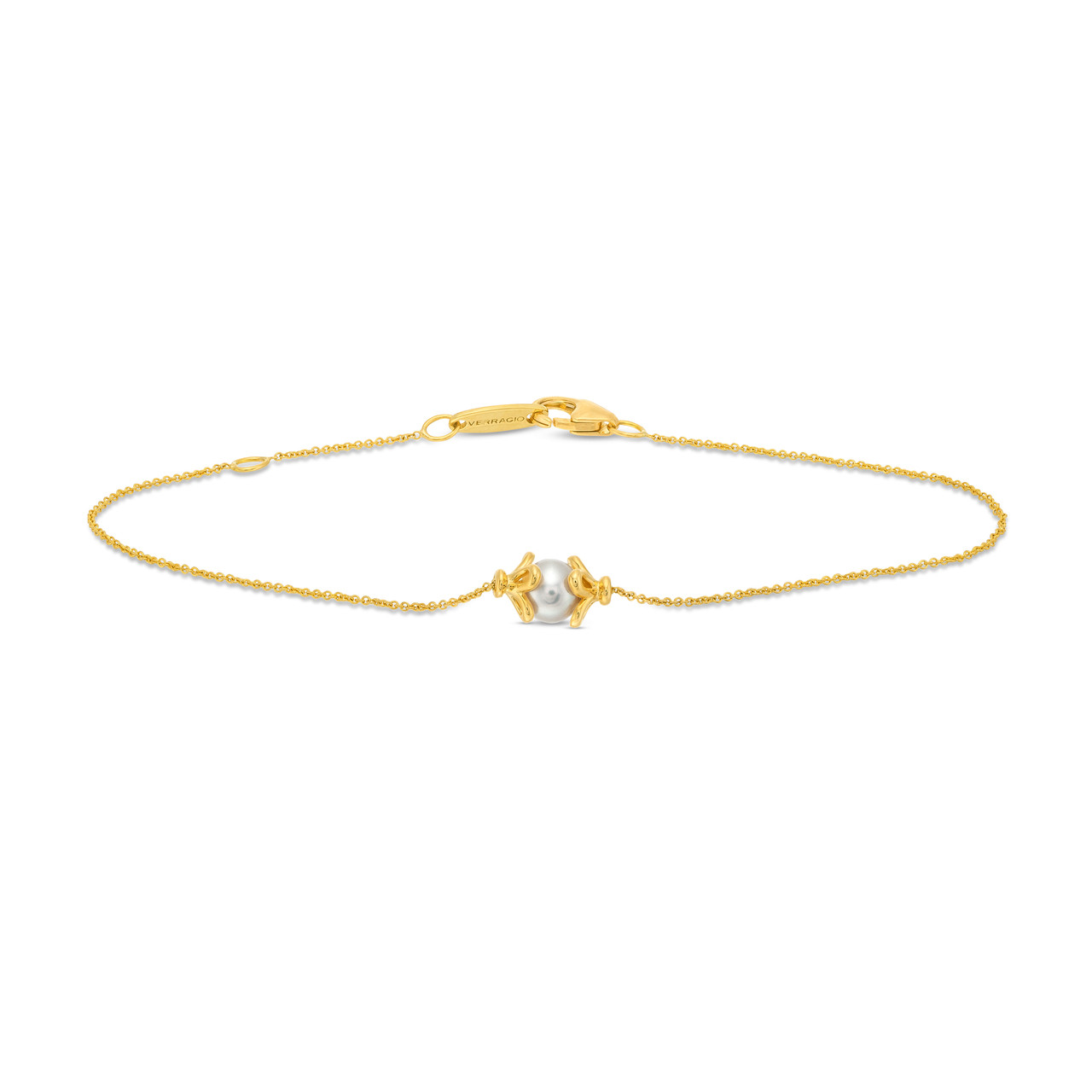 Verragio Petal Cap Pearl Bracelet 0