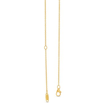 Verragio Diamond Slide Bead Pendant In Yellow Gold 18K