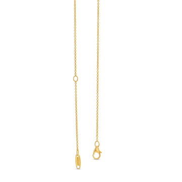 Verragio Diamond Slide Bead Pendant In Yellow Gold 18K