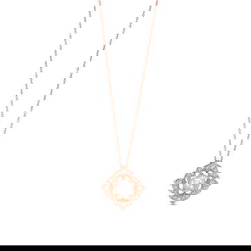 Verragio Victorian Diamond and Pearl Pendant