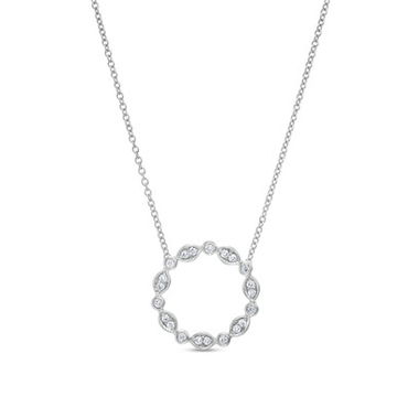 Verragio Nobility Diamond Circle Pendant