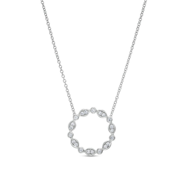 Verragio Nobility Diamond Circle Pendant