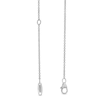 Verragio Nobility Diamond Circle Pendant In White Gold 18K