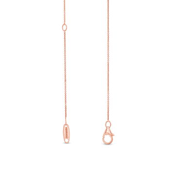 Verragio Bead Five Diamond and Amethyst Pendant In Rose Gold 18K