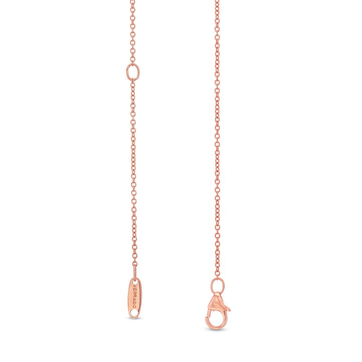 Verragio Diamond Butterfly Pendant In Rose Gold 18K