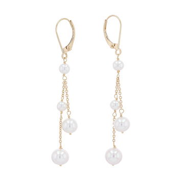 Freshwater Pearl Layered Drop Earrings