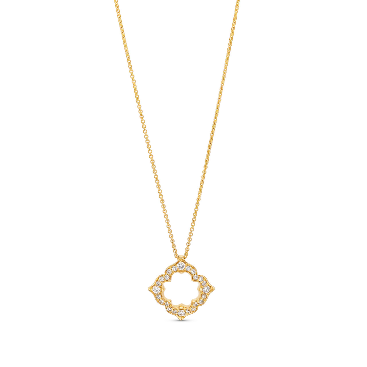 Verragio Victorian Open Diamond Pendant 0