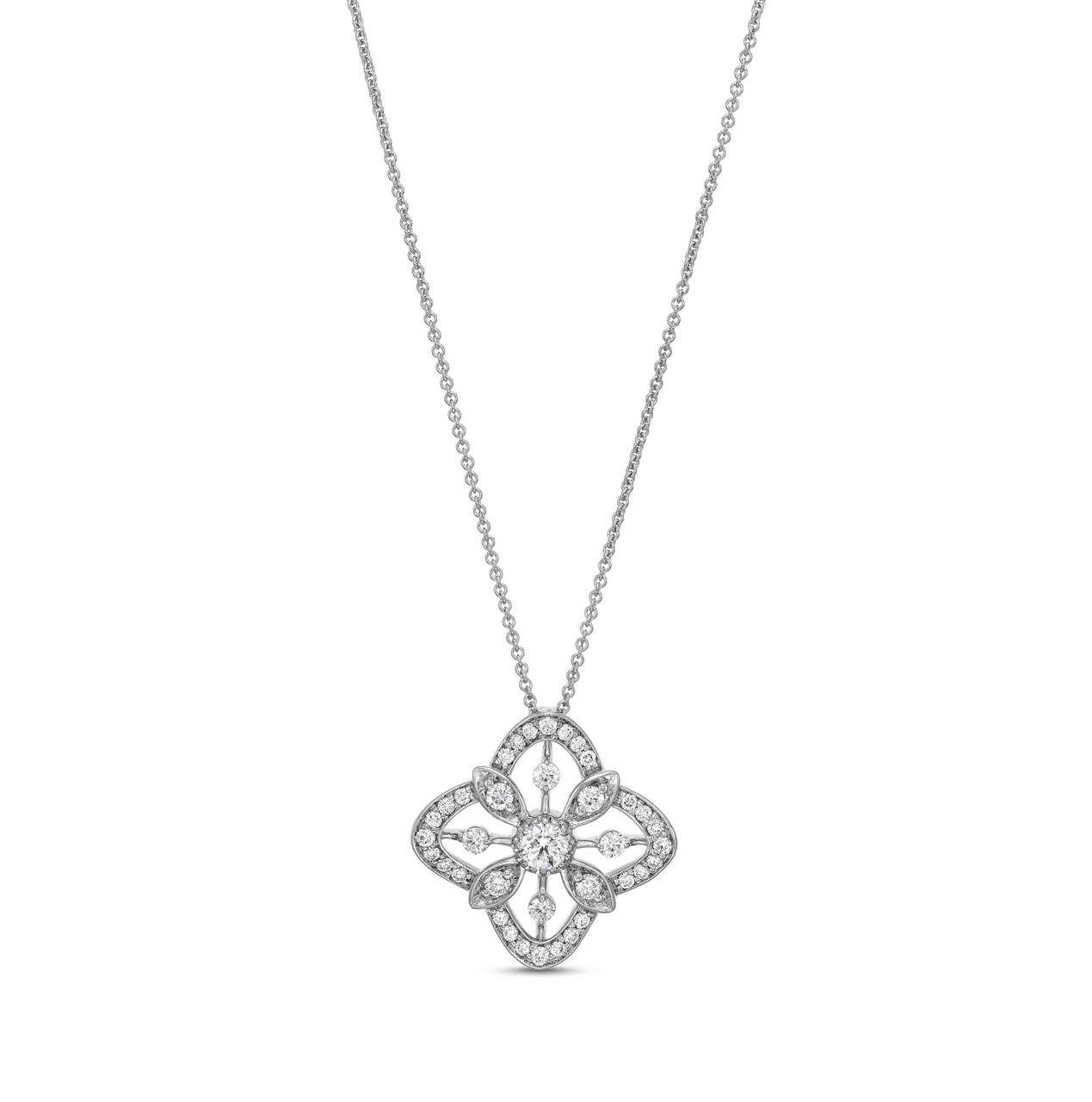 Verragio Large Fiore Diamond Pendant