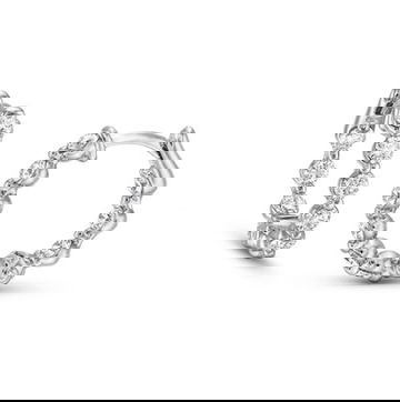 Verragio 16mm Majesty Diamond Hoop Earrings