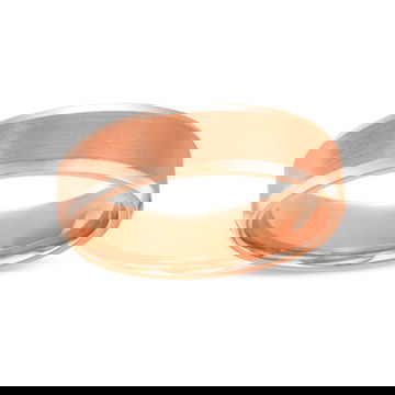 Matte Polished Bevel Edge 6mm Wedding Band