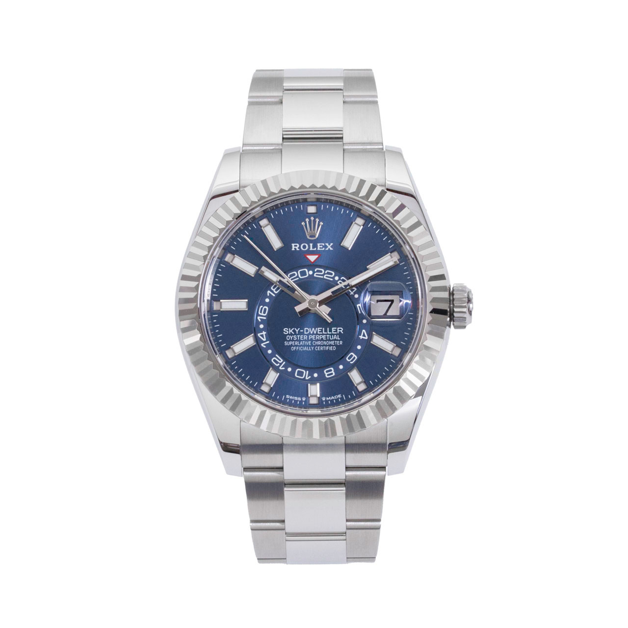 Rolex Sky-Dweller 42 Blue Dial Watch | Oystersteel 0