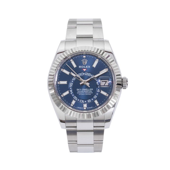 Rolex Sky-Dweller 42 Blue Dial Watch | Oystersteel