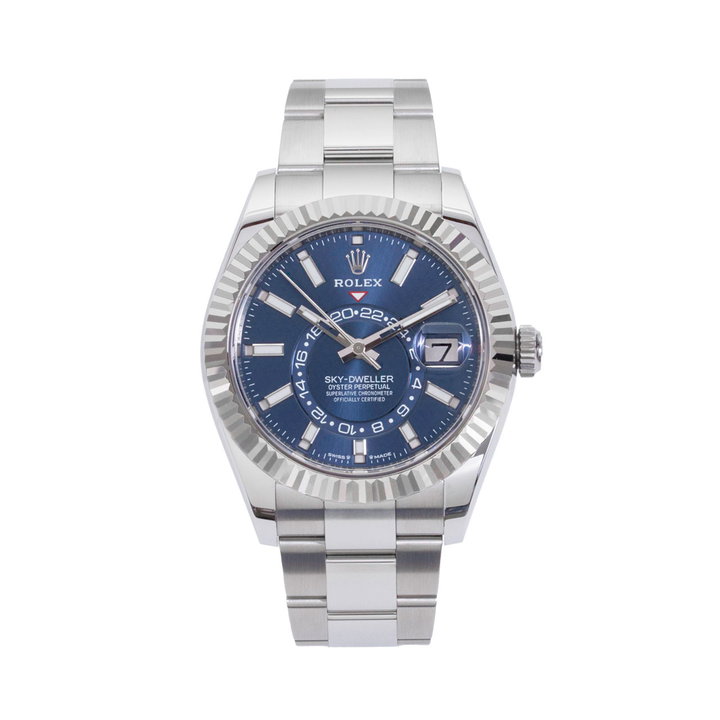 Rolex Sky-Dweller 42 Blue Dial Watch | Oystersteel