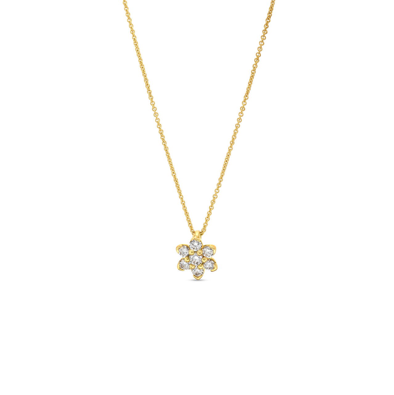 Verragio Medium Diamond Star Pendant Necklace