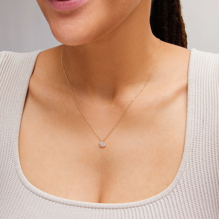 Verragio Medium Diamond Star Pendant Necklace