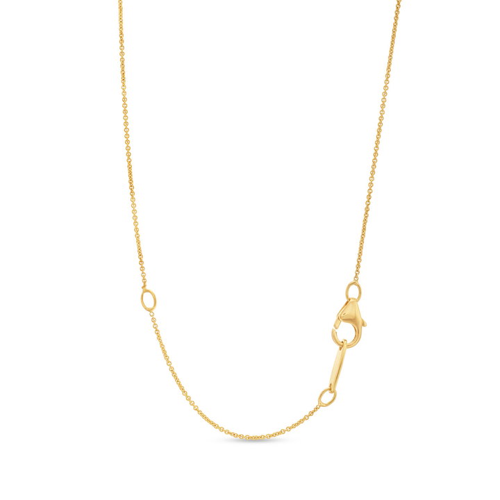 Verragio Medium Diamond Star Pendant Necklace In Solid 18K Yellow Gold
