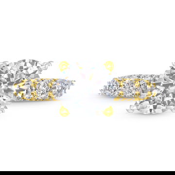 Verragio Couture Hidden Halo Three Sided Diamond Engagement Setting 2