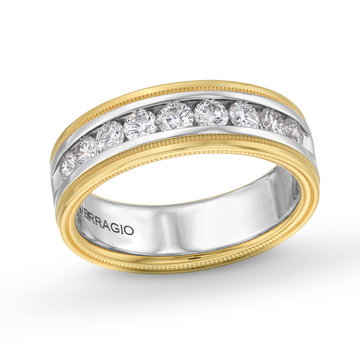 Verragio Channel Diamond Wedding Band