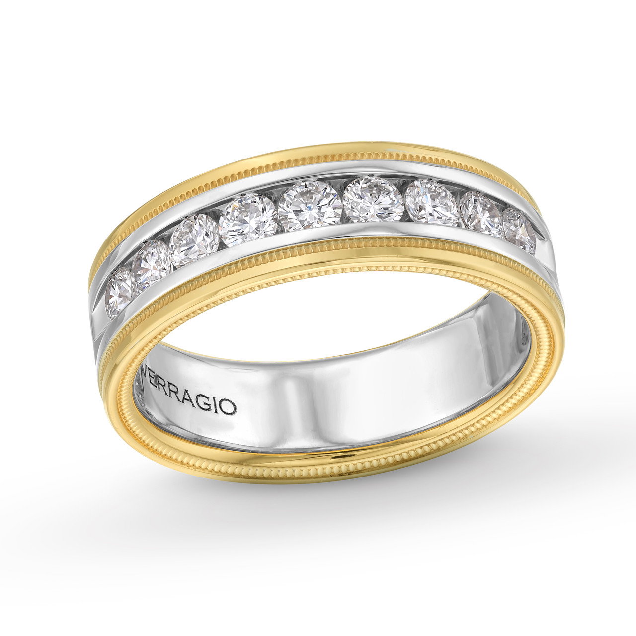 Verragio Channel Diamond Wedding Band 1