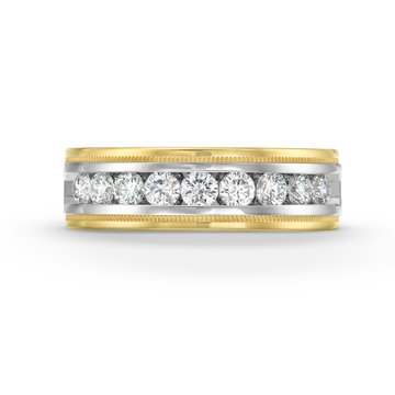 Verragio Channel Diamond Wedding Band