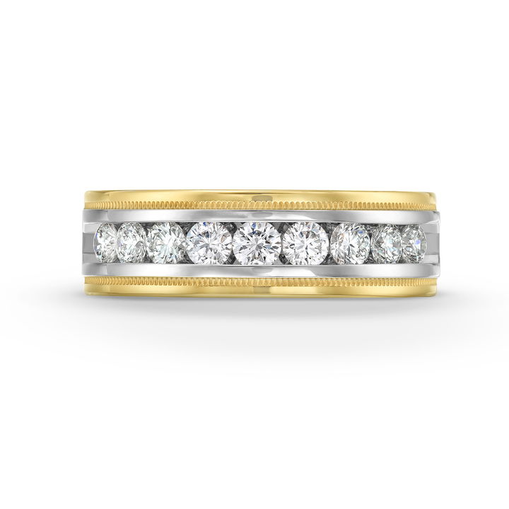 Verragio Channel Diamond Wedding Band